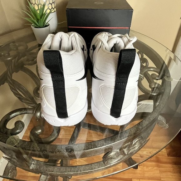 Nike Alpha Menace 3 Shark Football Cleats White Blue Men's Size 13 CV0582-101 - Picture 5 of 8